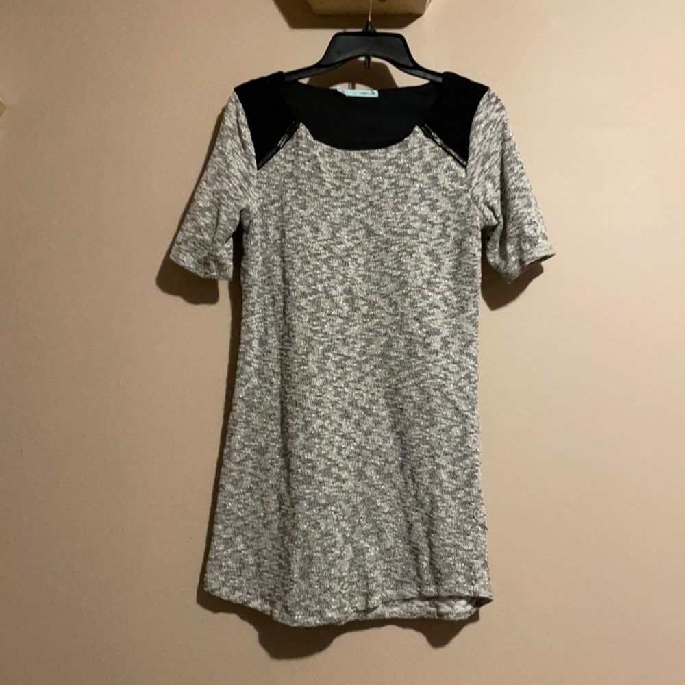 Heather gray sweater dress. Size small. Maurices.
